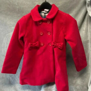 ⭐️ Gymboree - Red  Kids PeaCoat. Size 8